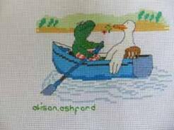 Cross stitch square for Patrick C's quilt