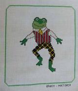 Cross stitch square for Patrick C's quilt