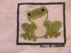 Cross stitch square for Patrick C's quilt