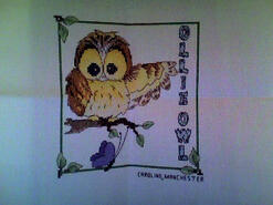 Cross stitch square for Daisy L's quilt