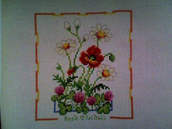 Cross stitch square for Daisy L's quilt