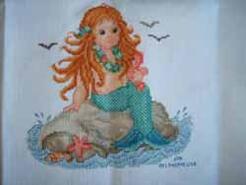 Cross stitch square for Isla W's quilt