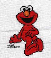 Cross stitch square for Corey-Jack's quilt