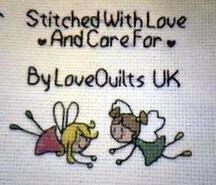 Cross stitch square for Isla S's quilt