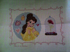 Cross stitch square for Hannah B's quilt