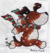 Cross stitch square for Daniel C's quilt