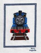 Cross stitch square for William M's quilt