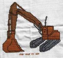 Cross stitch square for William M's quilt