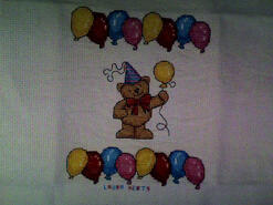 Cross stitch square for Rebekah B's quilt