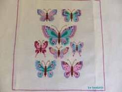 Cross stitch square for Abigail K's quilt