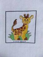 Cross stitch square for Misc Archive's quilt