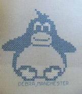 Cross stitch square for Charlie H's quilt
