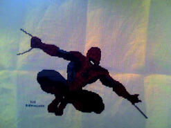 Cross stitch square for Callum W 2's quilt