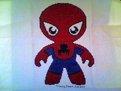 Cross stitch square for Callum W 2's quilt