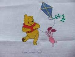Cross stitch square for Miley I's quilt