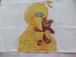 Cross stitch square for Charlie H's quilt