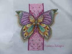 Cross stitch square for Abigail K's quilt