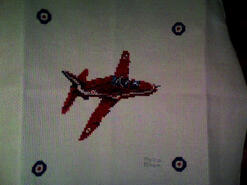 Cross stitch square for Jack D's quilt