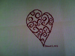 Cross stitch square for Tanesha's quilt