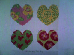 Cross stitch square for Olivia B's quilt