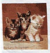 Cross stitch square for Erin's quilt