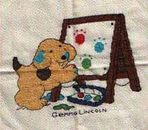 Cross stitch square for Charlie H's quilt