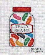Cross stitch square for Riley T's quilt