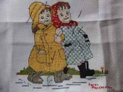 Cross stitch square for Misc Archive's quilt