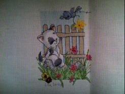 Cross stitch square for Georgia C's quilt