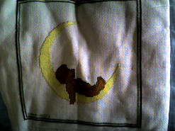 Cross stitch square for Charlie H's quilt