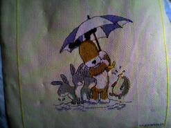 Cross stitch square for Charlie H's quilt