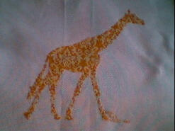 Cross stitch square for Alfie A's quilt