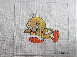 Cross stitch square for Matthew E's quilt