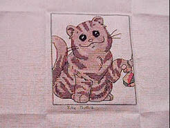 Cross stitch square for Georgia C's quilt
