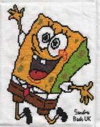 Cross stitch square for Joshua D 's quilt