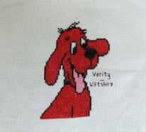 Cross stitch square for Joshua D 's quilt
