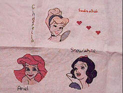 Cross stitch square for Ellie H's quilt