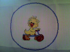 Cross stitch square for Mackenzie B's quilt