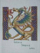 Cross stitch square for Lewis C 's quilt