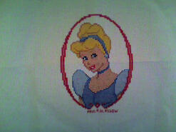 Cross stitch square for Abigail W's quilt