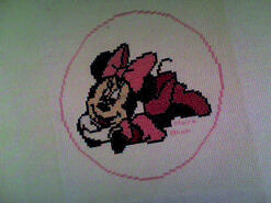 Cross stitch square for Sarah-Grace K's quilt
