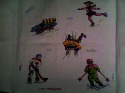 Cross stitch square for Mackenzie W's quilt