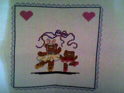 Cross stitch square for Amy W's quilt