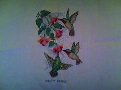 Cross stitch square for Jamie W's quilt