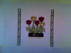 Cross stitch square for Phoebe M's quilt