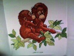 Cross stitch square for Bobby James R's quilt