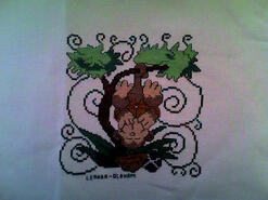 Cross stitch square for Bobby James R's quilt