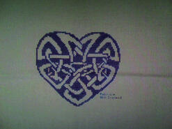Cross stitch square for Maisie S's quilt