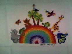 Cross stitch square for Jack M's quilt