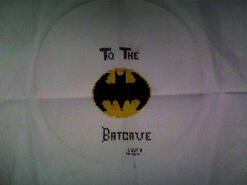 Cross stitch square for Harvey M's quilt